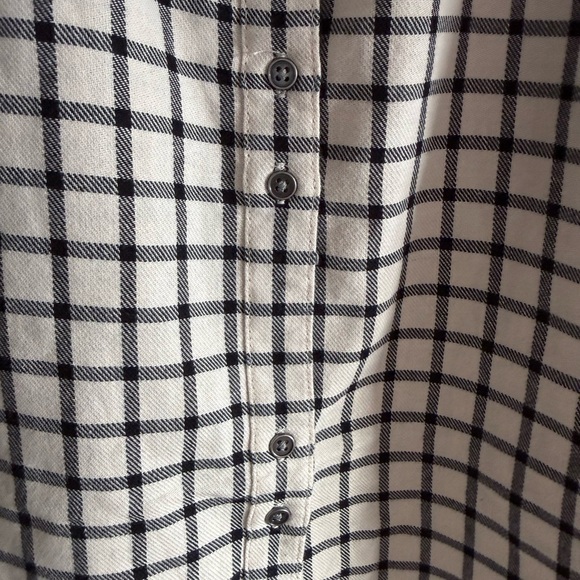 Lee Riders Black and White Plaid Shirt size XXL - Picture 4 of 5